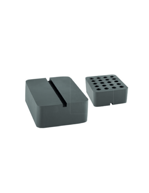 Rubberblokken maha / universeel gebruik